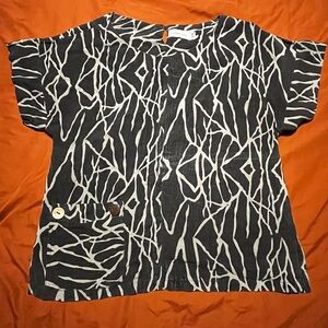 Water Lily blouse- size XS